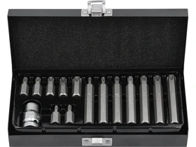 Kép: YATO Torx keszlet 15 reszes tamperproof T20-T55 L30 mm L75 mm 12.webp