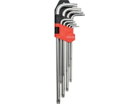 Yato TORX KULCS KESZLET 9 DB T10-T50 HOSSZU Kép: Yato TORX KULCS KESZLET 9 DB T10-T50 HOSSZU.webp