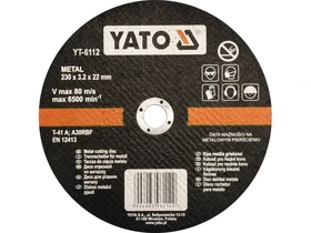 Kép: Yato vagokorong 230x32x22 mm fem.webp