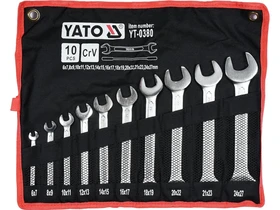 Kép: YATO Villaskulcs keszlet 10 reszes 6-27 mm CrV.webp