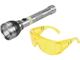 Yato YT-08588 beepitett akkumulatoros zseblampa vedoszemuveggel Kép: Yato YT-08588 beepitett akkumulatoros zseblampa vedoszemuveggel.webp