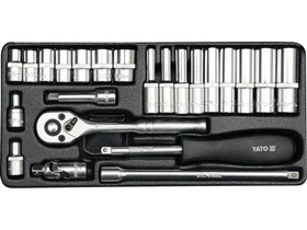 Kép: YATO YT-14421 Dugokulcs keszlet 23 reszes 14 4-13 mm.webp