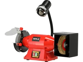 Kép: Yato YT-822107 elektromos asztali koszoru drotcsiszoloval 520 W 150 x 32 mm.webp