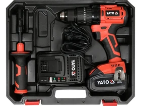 Yato YT-82790 masina de gaurit cu percutie pe acumulator 18 V 75 Nm 3 Ah acumulator incarcator Kép: Yato YT-82790 masina de gaurit cu percutie pe acumulator 18 V 75 Nm 3 Ah acumulator incarcator.webp