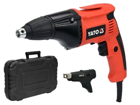 Yato YT-82071 elektromos csavarbehajtó mélységütközővel 550 W, 22-55 mm tárral Yato YT-82071 elektromos csavarbehajtó mélységütközővel 550 W, 22-55 mm tárral