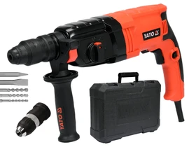 Yato YT-82122 elektromos fúró-vésőkalapács 850 W, SDS-Plus Yato YT-82122 elektromos fúró-vésőkalapács 850 W, SDS-Plus
