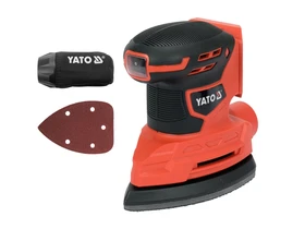 Yato YT-82755 akkus rezgőcsiszoló 18 V, 84x184 mm, akku és töltő nélkül Yato YT-82755 akkus rezgőcsiszoló 18 V, 84x184 mm, akku és töltő nélkül