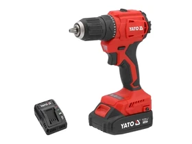 Yato YT-827788 akkus fúrócsavarozó tokmányos 18 V | 45 Nm | Szénkefementes | Akku és töltővel | Kartondobozban Yato YT-827788 akkus fúrócsavarozó tokmányos 18 V | 45 Nm | Szénkefementes | Akku és töltővel | Kartondobozban