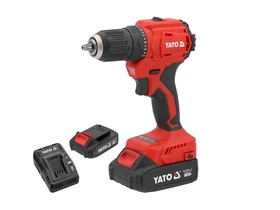 Yato YT-827788 akkus fúrócsavarozó tokmányos 18 V | 45 Nm | Szénkefementes | Akku és töltővel | Kartondobozban