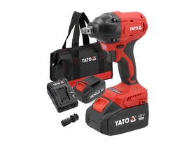 Yato YT-8277925 akkus ütvecsavarozó 18 V, 1/2 inch, 350 Nm, 2 x 4 Ah akku + töltő