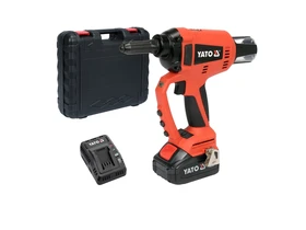 Yato YT-82955 akkus popszegecselő 18 V, 2,4-5 mm, 3 Ah akku + töltő Yato YT-82955 akkus popszegecselő 18 V, 2,4-5 mm, 3 Ah akku + töltő
