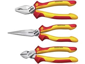 Wiha Industrial electric szigetelt fogó készlet 3 részes Wiha Industrial electric szigetelt fogó készlet 3 részes