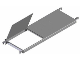 Zarges járólap átbújóval 1,80 m Z600/Z600 Compact gurulóállványhoz Zarges