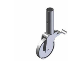 Zarges kerék csappal 125 mm Z600/Z600 Compact gurulóállványhoz Zarges