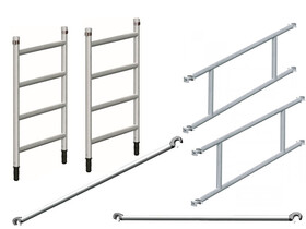 Zarges PaxTower 1m kiegészítő csomag állványhoz Zarges PaxTower 1m kiegészítő csomag állványhoz