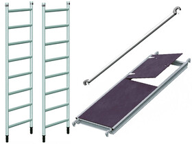 Zarges PaxTower 2m kiegészítő csomag állványhoz Zarges PaxTower 2m kiegészítő csomag állványhoz