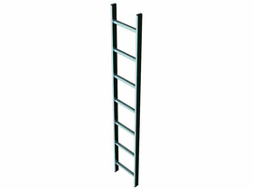 Zarges támasztólétra 11 fokos 3,08 m Zarges támasztólétra 11 fokos 3,08 m