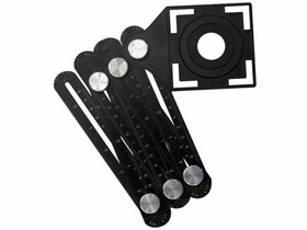 Ztrust UVS-6 univerzális vonalzó sablon Ztrust UVS-6 univerzális vonalzó sablon