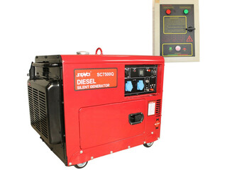 warm Respond Proportional Senci SC-7500Q generator de curent insonorizat monofazic cu motor diesel  +ATS zivtool.ro - Webshop, comerț, service.