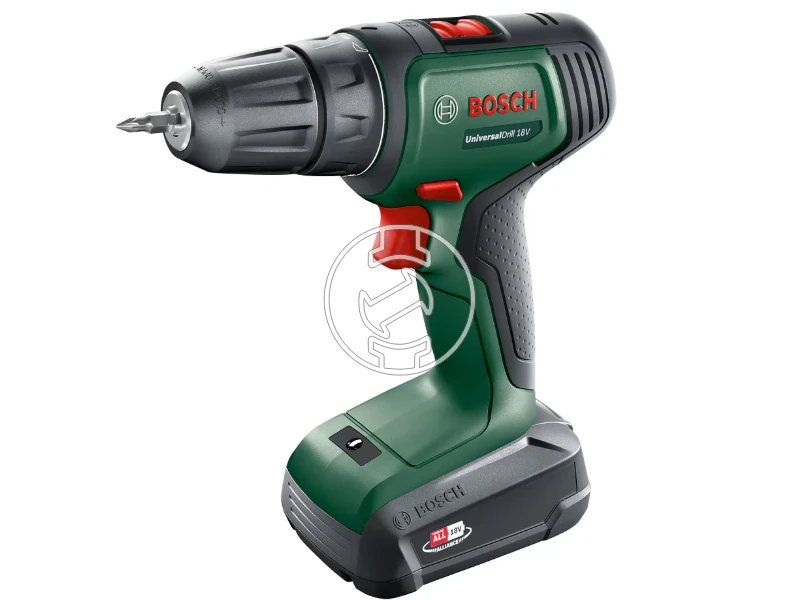 Bosch UniversalDrill akkus fúrócsavarozó tokmányos