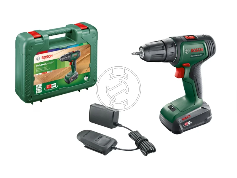 Bosch UniversalDrill akkus fúrócsavarozó tokmányos