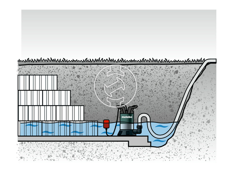 Metabo TP 6600 búvárszivattyú tisztavízre