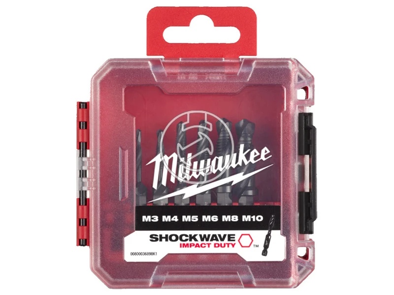 Milwaukee 1/4 inch menetfúró készlet