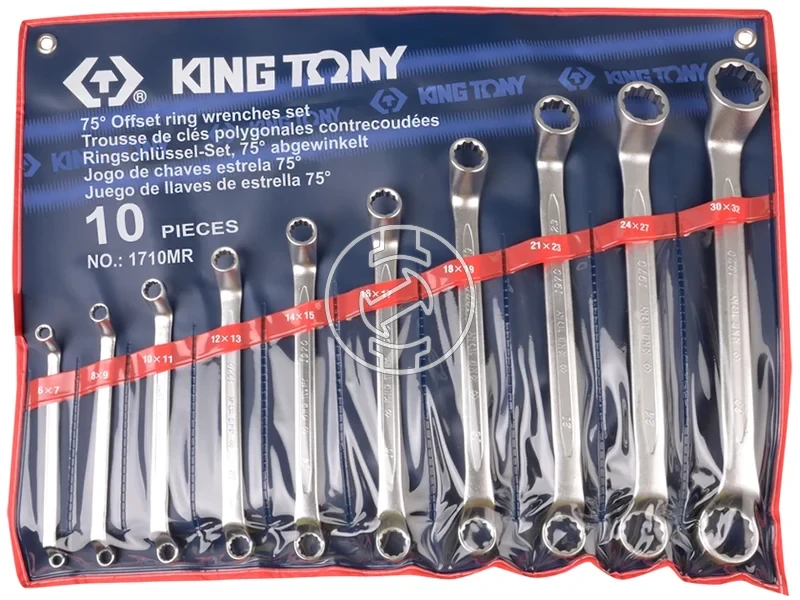 Kép: 10 reszes csillagkulcs keszlet 6-32mm 1710MR.webp