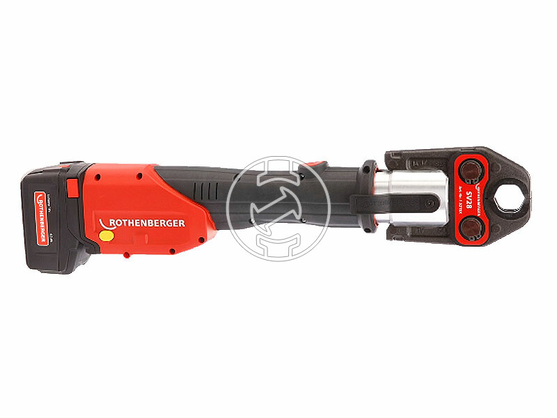 Rothenberger Set R4000 MaxiPro 1/4 - 9/8 inch akkus hidraulikus présgép
