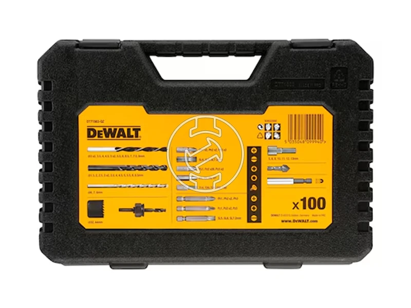 DeWalt bit készlet 100 db