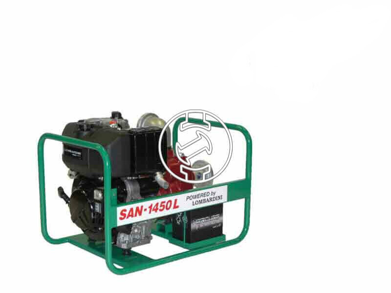 SAN-1450 L szennyvízszivattyú Lombardini dízelmotorral