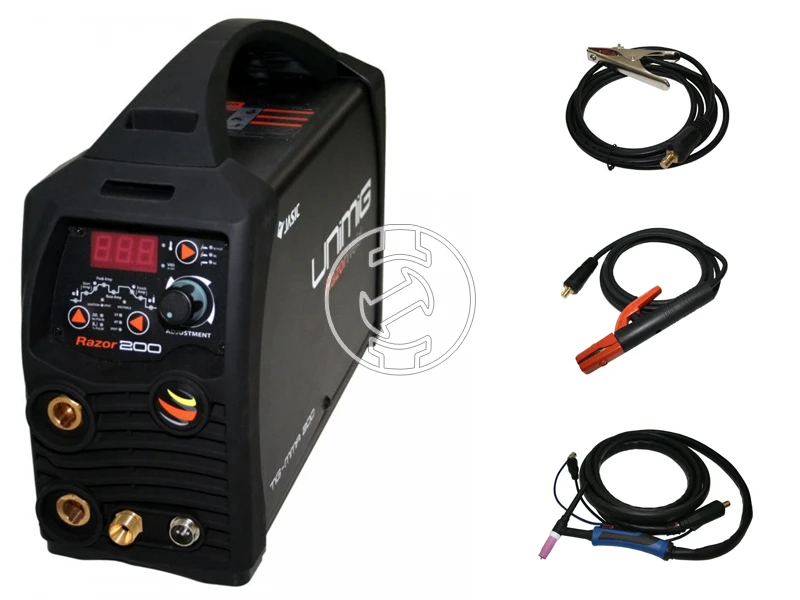 Jasic Razor TIG-200P DC volfrámelektródás inverteres DC hegesztő 10 - 200 A | 230 V
