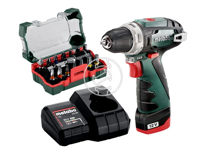 Metabo PowerMaxx BS akkus fúrócsavarozó tokmányos MB +ULA+2*2Ah +SC30