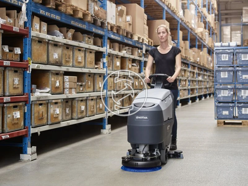 Nilfisk SCRUBBER SC401 43 E akkus padlótisztító