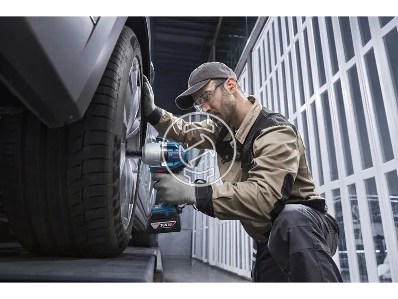 Bosch GDS 18V-780 akkus ütvecsavarozó L-Boxx, 2x5 Ah + töltő