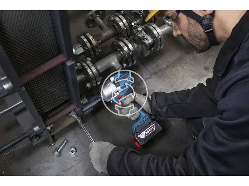 Bosch GDS 18V-780 akkus ütvecsavarozó L-Boxx, 2x5 Ah + töltő