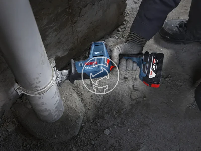 Bosch GSA 18V-24 akkus orrfűrész L-Boxx