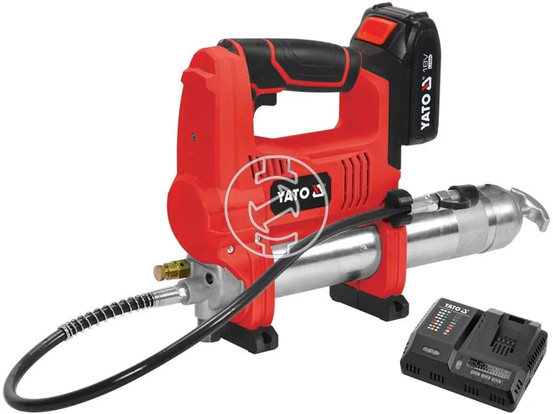 Yato YT-07020 akkus zsírzópisztoly 18 V/3 Ah, 620 bar