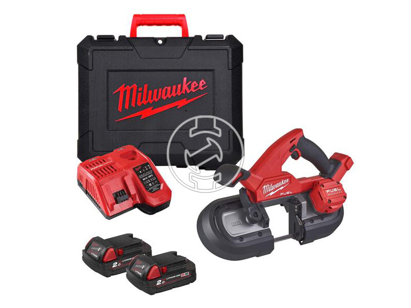 Milwaukee M18FBS85-202C akkus kézi szalagfűrész