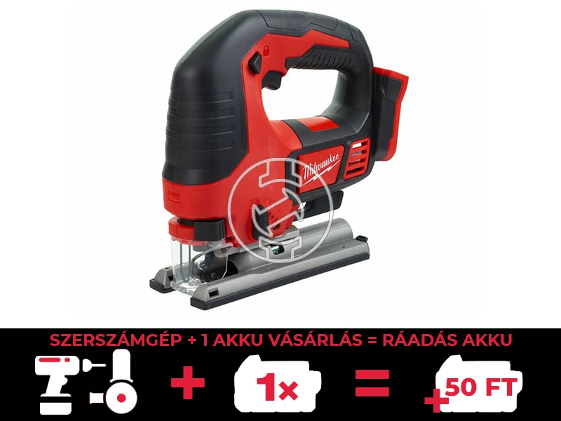 Milwaukee M18FJS-0X akkus dekopírfűrész 18 V | 135 mm | Szénkefementes | Akku és töltő nélkül | Heavy Duty kofferben