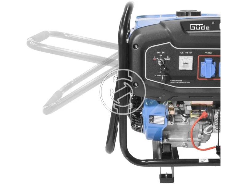 Güde GSE 6710 RS benzinmotoros háromfázisú csendesített áramfejlesztő