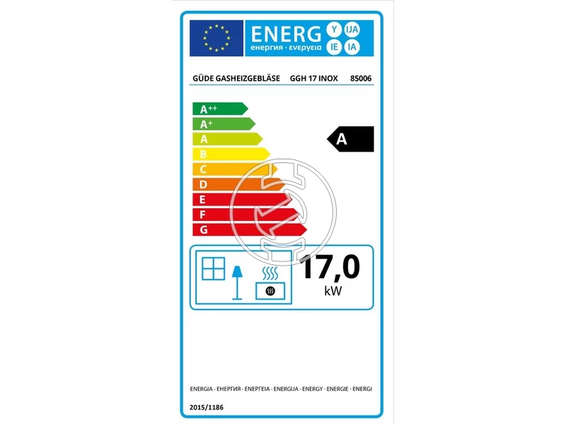 Güde GGH 17 I PB gázos hőlégbefúvó