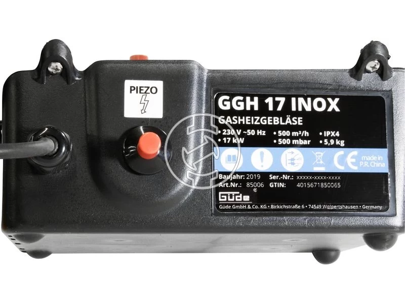 Güde GGH 17 I PB gázos hőlégbefúvó
