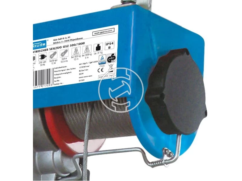 Güde GSZ 500/1000 elektromos csörlő