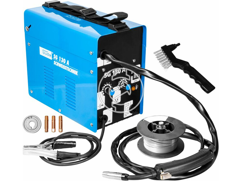 Güde SG 130 A fogyóelektródás védőgázas inverteres hegesztő