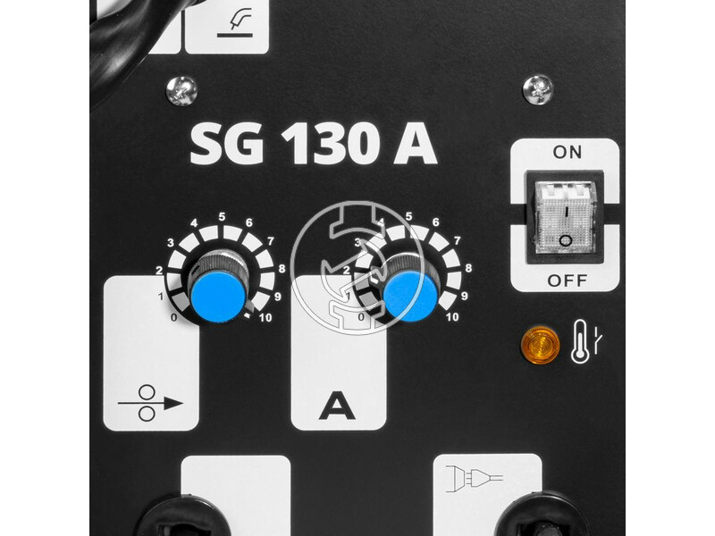 Güde SG 130 A fogyóelektródás védőgázas inverteres hegesztő