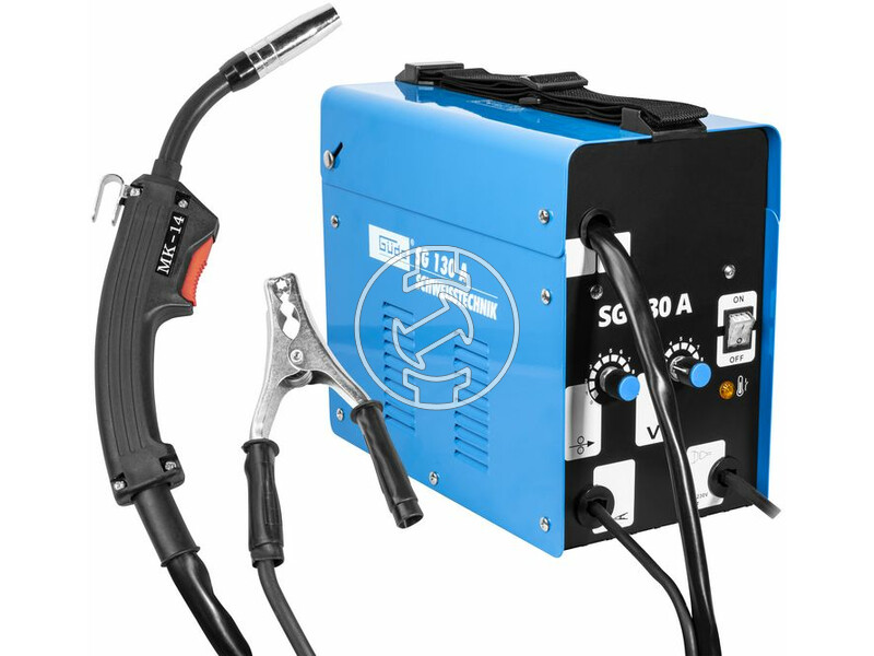 Güde SG 130 A fogyóelektródás védőgázas inverteres hegesztő