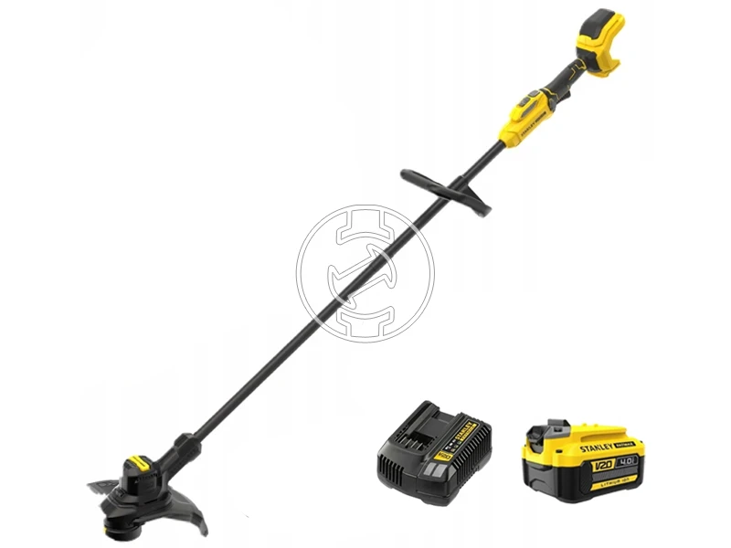 Stanley SFMSTB930M akkus fűkasza 18 V | 33 mm | Szénkefementes | 1 x 4 Ah akku + töltő