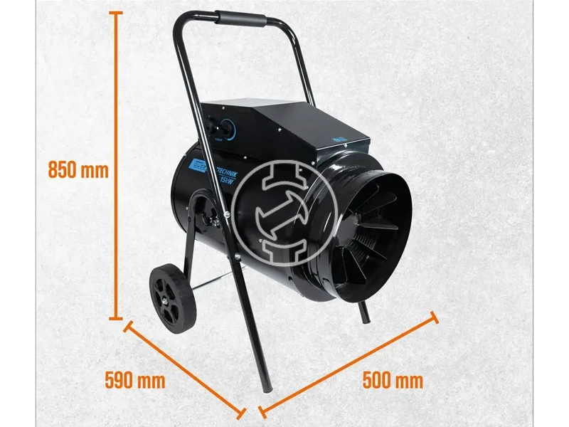 Güde GEH 15 elektromos hőlégbefúvó