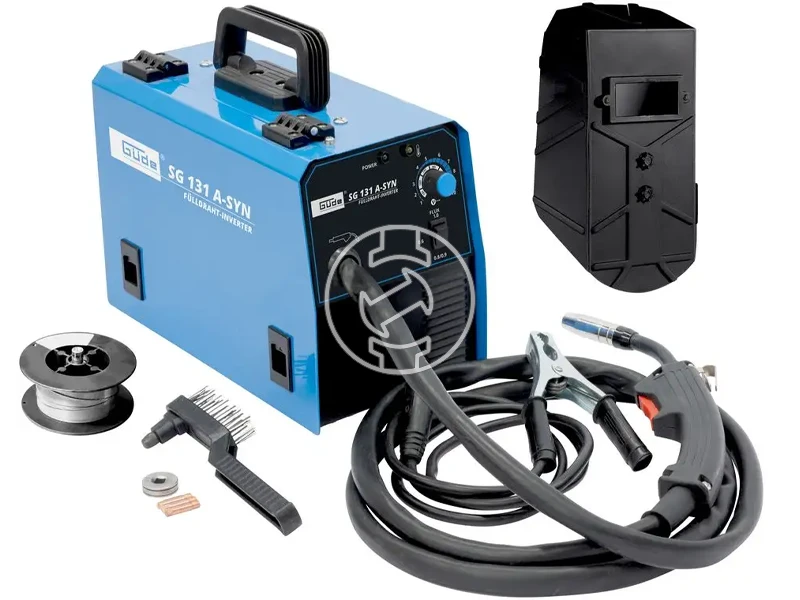 Güde SG 131 A-SYN fogyóelektródás védőgázas inverteres hegesztő